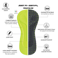 Zoot Sports TRI RACESUITS Men's Ultra Tri P1x Racesuit - Costa Del Sol