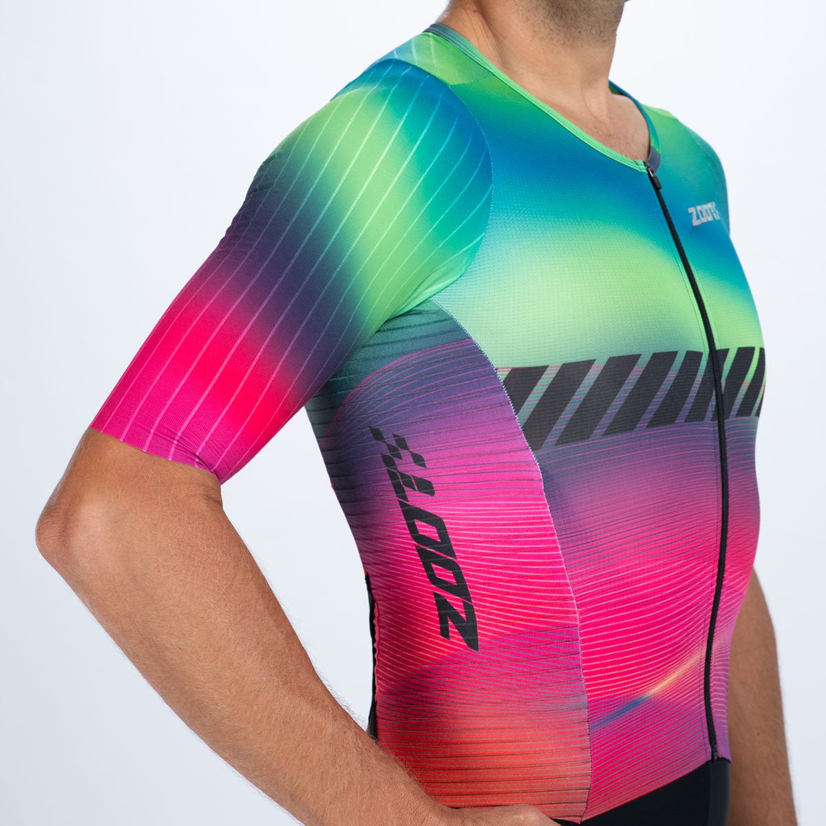 Zoot Sports TRI RACESUITS Men's Ultra Tri P1x Racesuit - Hyperburst