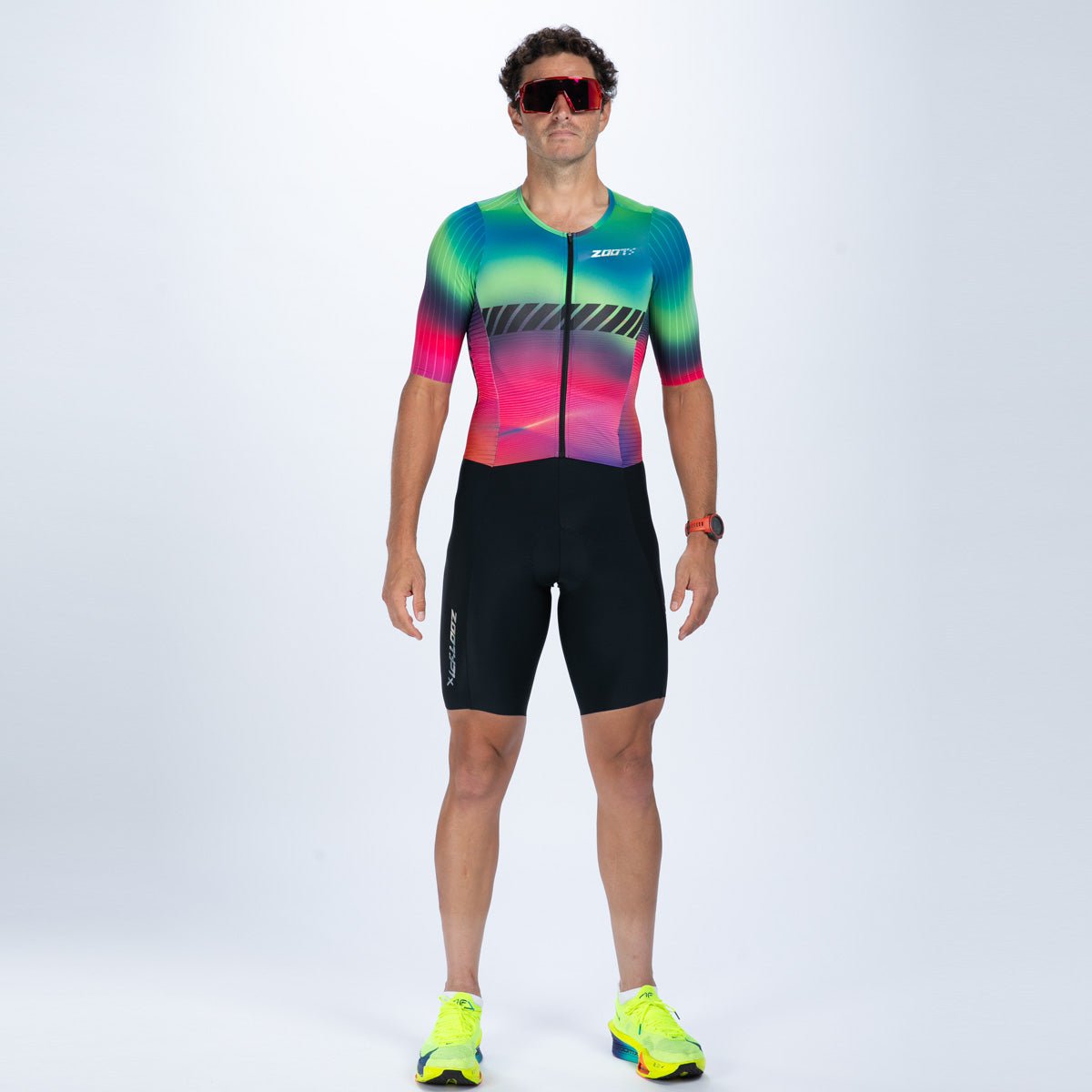 Zoot Sports TRI RACESUITS Men's Ultra Tri P1x Racesuit - Hyperburst