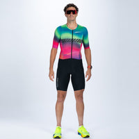 Zoot Sports TRI RACESUITS Men's Ultra Tri P1x Racesuit - Hyperburst