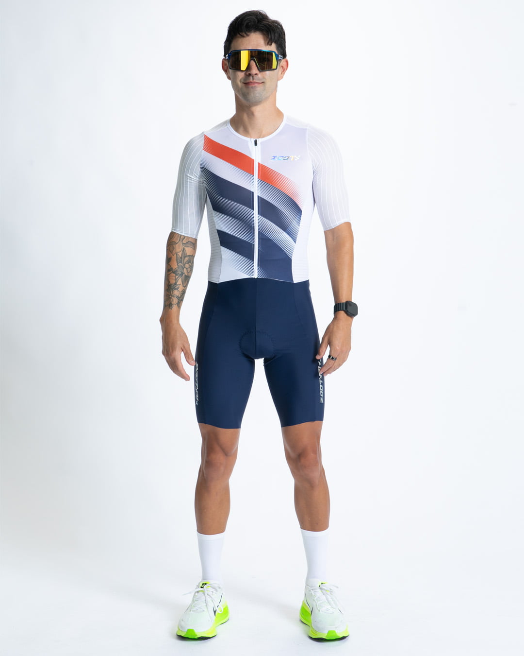 Zoot Sports TRI RACESUITS Men's Ultra Tri P1x Racesuit Navy - Rouler