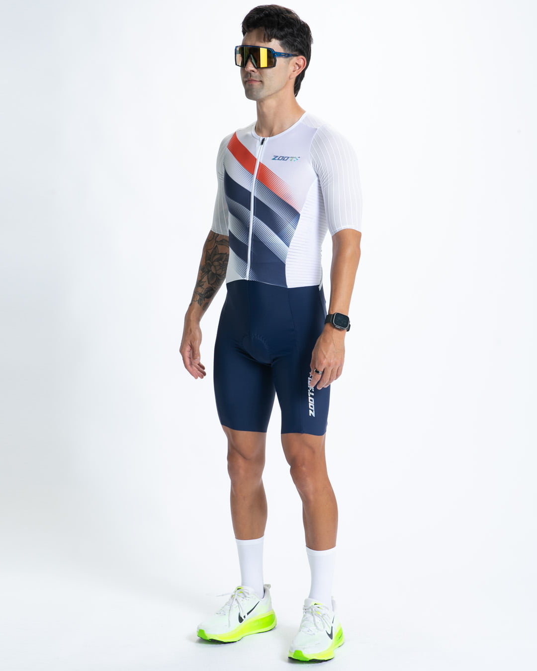 Zoot Sports TRI RACESUITS Men's Ultra Tri P1x Racesuit Navy - Rouler