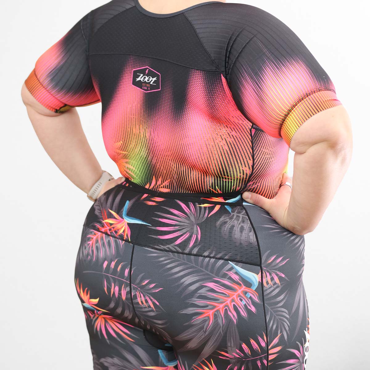 Zoot Sports TRI RACESUITS Women's Athena Tri Aero Racesuit - Tropical Magic