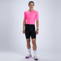 Zoot Sports TRI RACESUITS Women's Core Tri Aero Fz Racesuit - Bright Pink