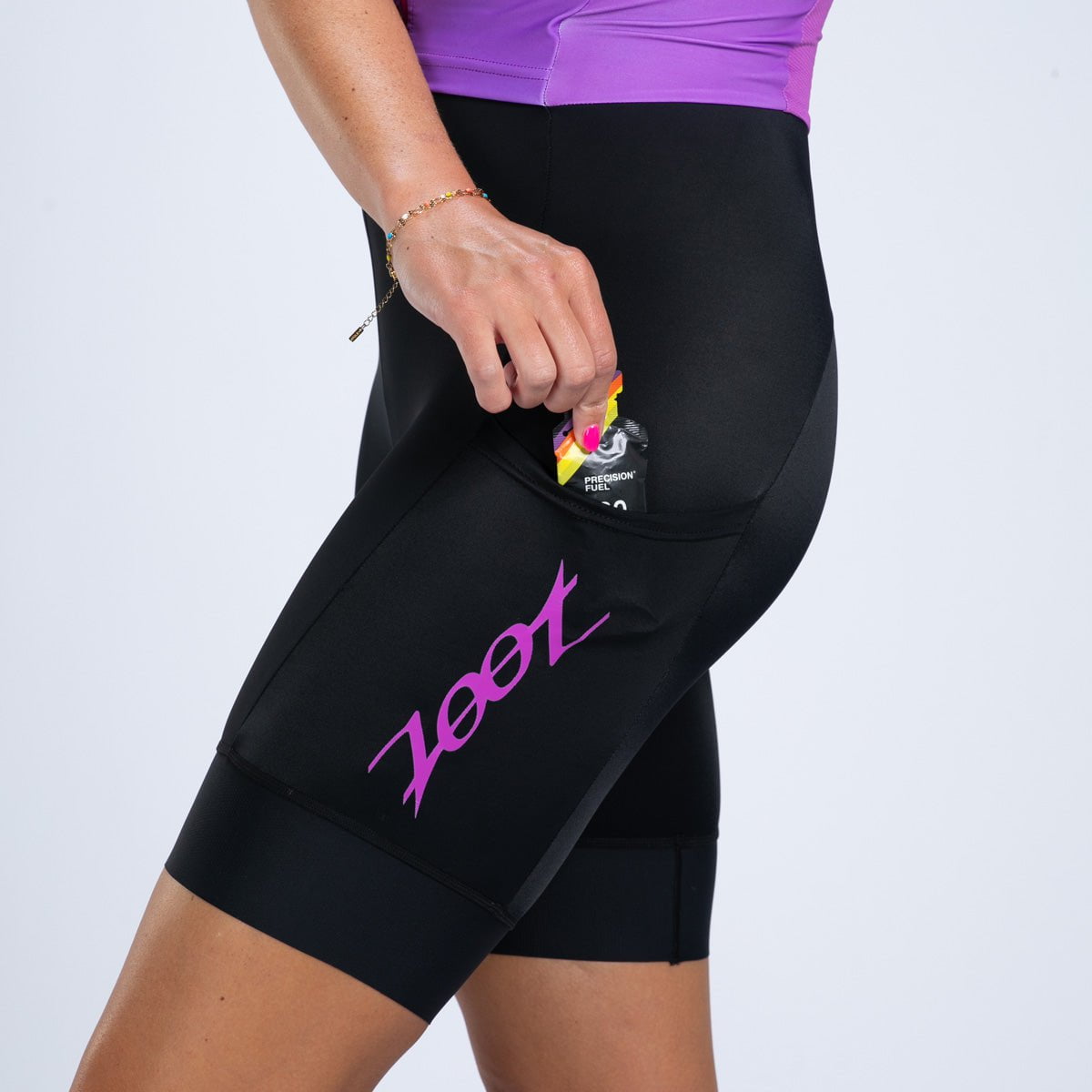Zoot Sports TRI RACESUITS Women's Core Tri Aero Fz Racesuit - Deep Purple