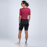 Zoot Sports TRI RACESUITS Women's Core Tri Aero Fz Racesuit - Plum