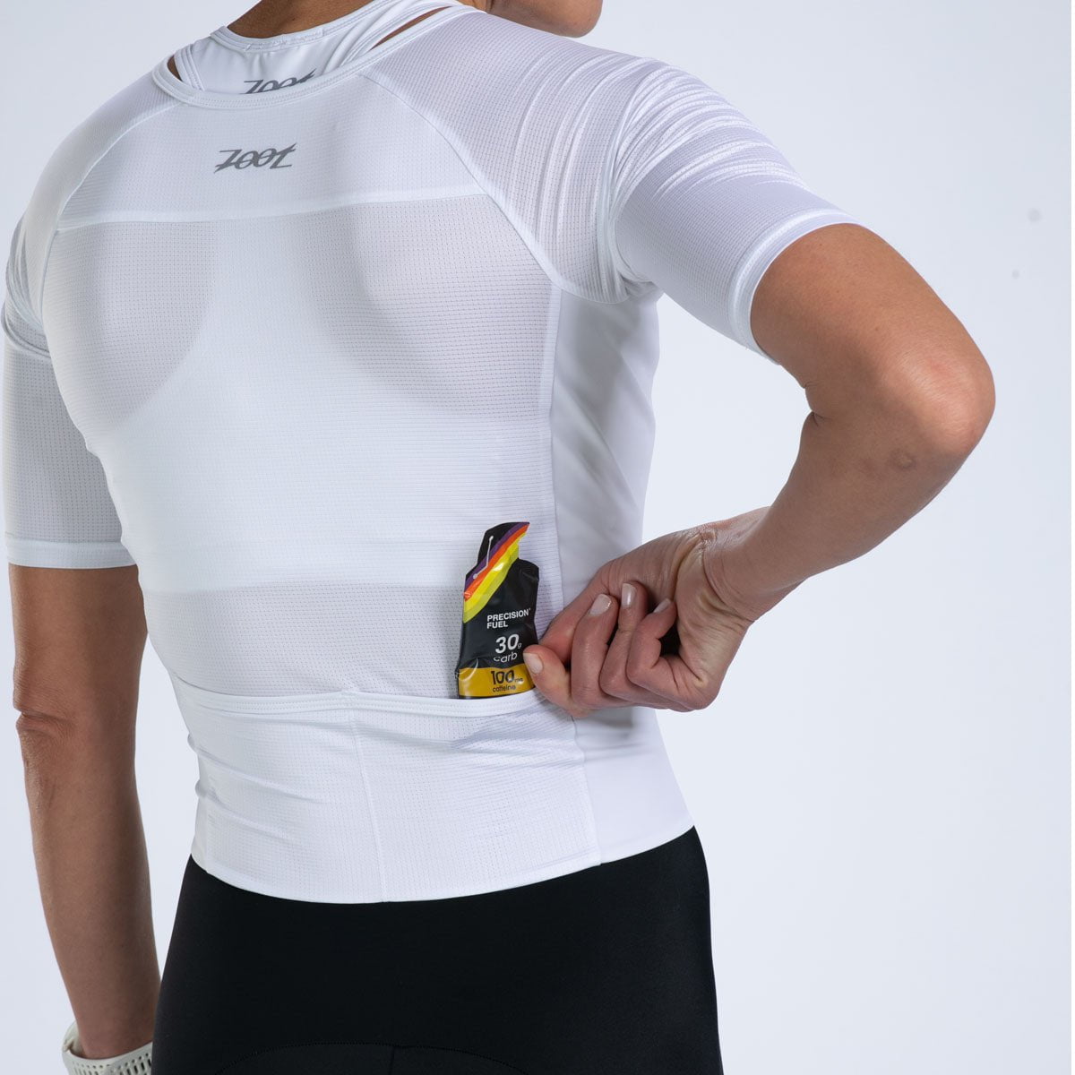 Zoot Sports TRI RACESUITS Women's Core Tri Aero Fz Racesuit - White