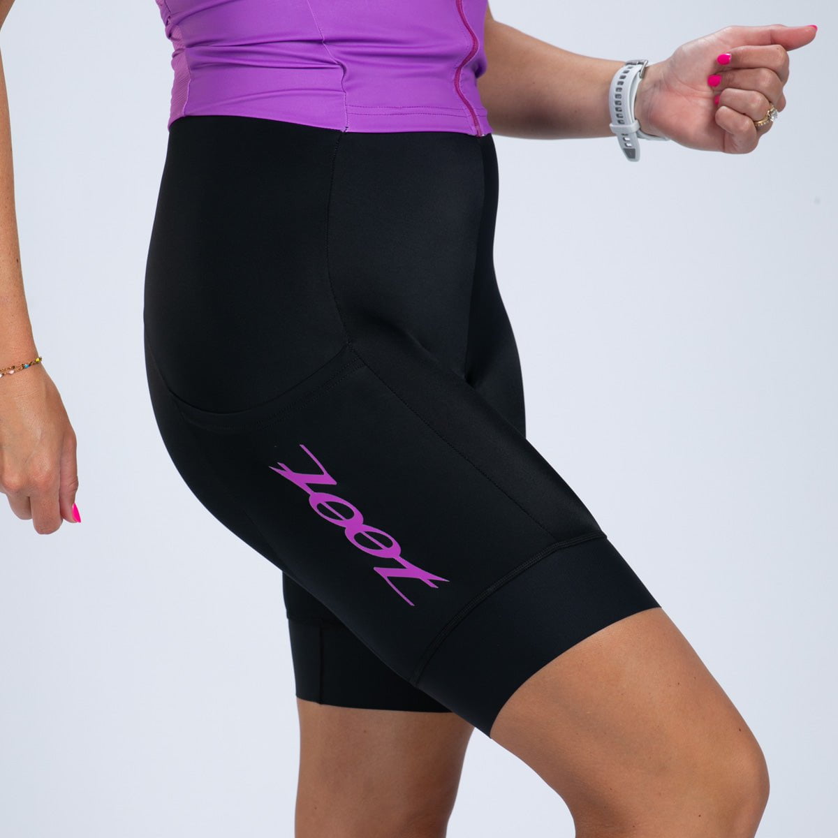 Zoot Sports TRI RACESUITS Women's Core Tri Slvs Fz Racesuit - Deep Purple