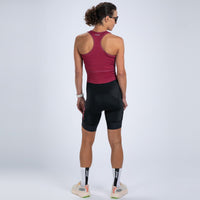 Zoot Sports TRI RACESUITS Women's Core Tri Slvs Fz Racesuit - Plum