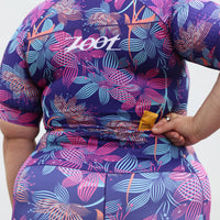 Zoot Sports TRI RACESUITS Women's Ltd Athena Tri Aero Fz Racesuit -Flora
