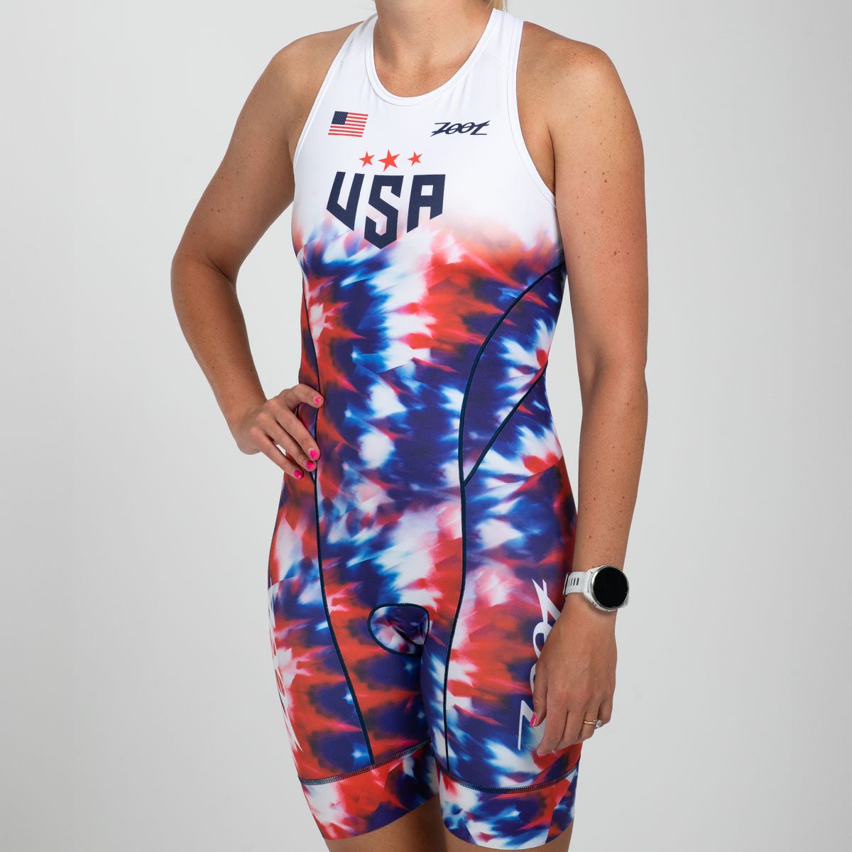 Zoot Sports TRI RACESUITS Women's Ltd Sprint Tri Backzip Racesuit - Freedom