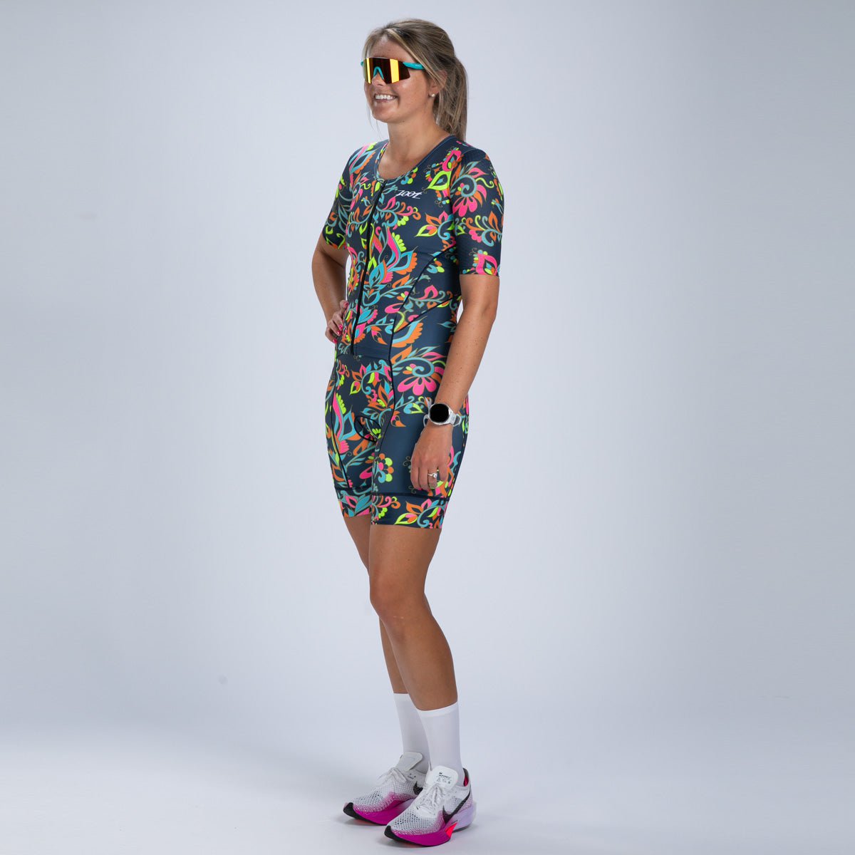 Zoot Sports TRI RACESUITS Women's Ltd Tri Aero Fz Racesuit - Brave