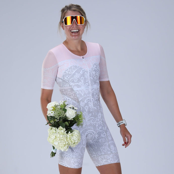 Zoot Sports TRI RACESUITS Women's Ltd Tri Aero Fz Racesuit - Bride