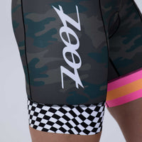 Zoot Sports TRI RACESUITS Women's Ltd Tri Aero Fz Racesuit - Cali Camo