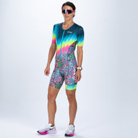 Zoot Sports TRI RACESUITS Women's Ltd Tri Aero Fz Racesuit - Costa Del Sol