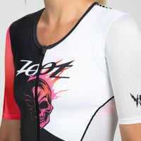 Zoot Sports TRI RACESUITS Women's Ltd Tri Aero Fz Racesuit - Darkside