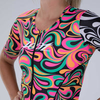 Zoot Sports TRI RACESUITS Women's Ltd Tri Aero Fz Racesuit - Fab