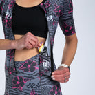 Zoot Sports TRI RACESUITS Women's Ltd Tri Aero Fz Racesuit -Fearless