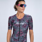 Zoot Sports TRI RACESUITS Women's Ltd Tri Aero Fz Racesuit -Fearless
