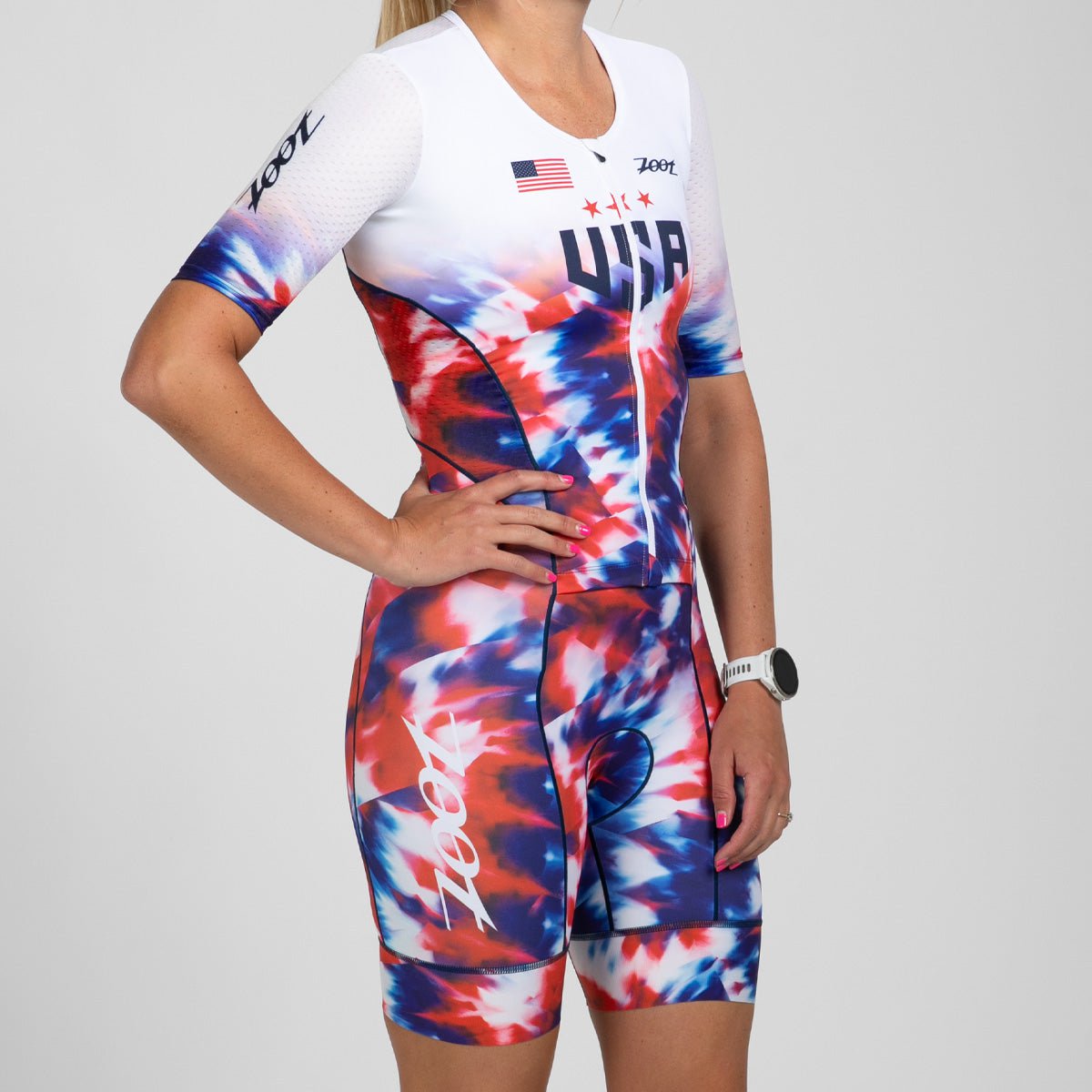 Zoot Sports TRI RACESUITS Women's Ltd Tri Aero Fz Racesuit - Freedom