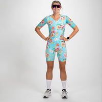 Zoot Sports TRI RACESUITS Women's Ltd Tri Aero Fz Racesuit - Jasmine