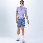 Zoot Sports TRI RACESUITS Women's Ltd Tri Aero Fz Racesuit - Kaleidoscope