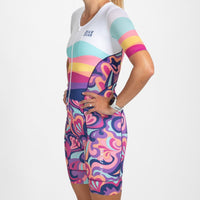 Zoot Sports TRI RACESUITS Women's Ltd Tri Aero Fz Racesuit - La Mer