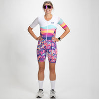 Zoot Sports TRI RACESUITS Women's Ltd Tri Aero Fz Racesuit - La Mer