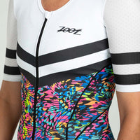 Zoot Sports TRI RACESUITS Women's Ltd Tri Aero Fz Racesuit - Mariposa