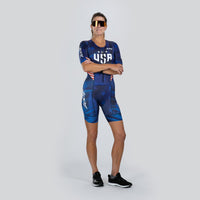 Zoot Sports TRI RACESUITS Women's Ltd Tri Aero Fz Racesuit - RWB