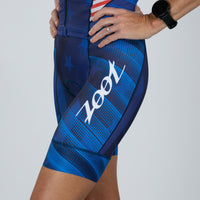 Zoot Sports TRI RACESUITS Women's Ltd Tri Aero Fz Racesuit - RWB