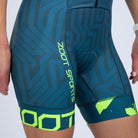 Zoot Sports TRI RACESUITS Women's Ltd Tri Aero Fz Racesuit -Techno