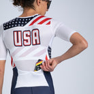 Zoot Sports TRI RACESUITS Women's Ltd Tri Aero Fz Racesuit - USA Flag