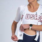 Zoot Sports TRI RACESUITS Women's Ltd Tri Aero Fz Racesuit - USA Flag