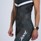 Zoot Sports TRI RACESUITS Women's Ltd Tri Slvs Fz Racesuit -Armada