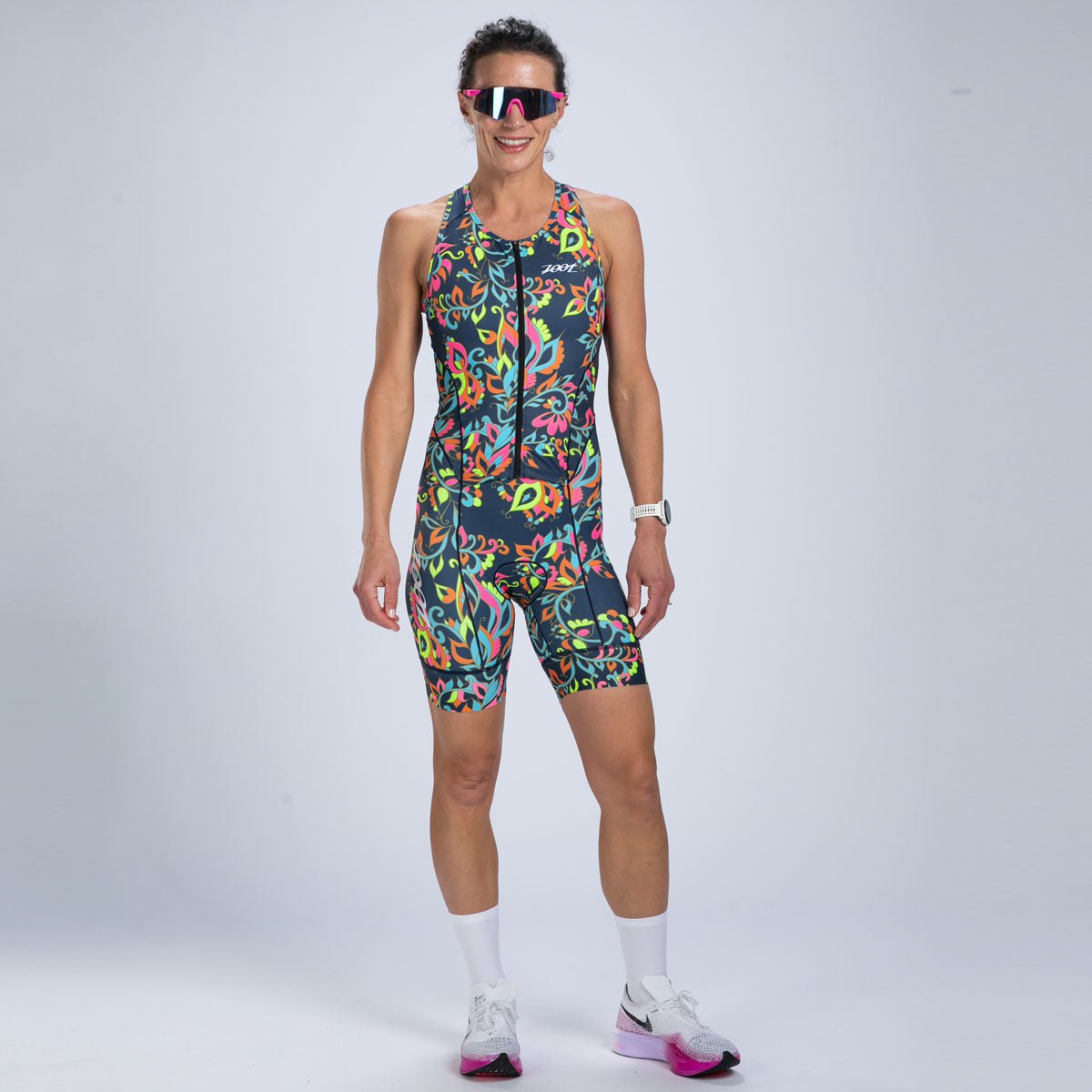 Zoot Sports TRI RACESUITS Women's Ltd Tri Slvs Fz Racesuit - Brave