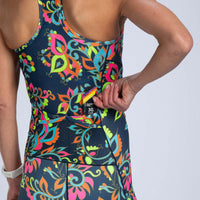 Zoot Sports TRI RACESUITS Women's Ltd Tri Slvs Fz Racesuit - Brave