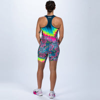 Zoot Sports TRI RACESUITS Women's Ltd Tri Slvs Fz Racesuit - Costa Del Sol