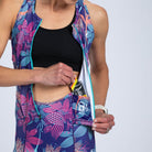 Zoot Sports TRI RACESUITS Women's Ltd Tri Slvs Fz Racesuit -Flora