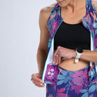 Zoot Sports TRI RACESUITS Women's Ltd Tri Slvs Fz Racesuit -Flora