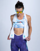 Zoot Sports TRI RACESUITS Women's Ltd Tri Slvs Fz Racesuit - IM Stratos