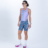 Zoot Sports TRI RACESUITS Women's Ltd Tri Slvs Fz Racesuit - Kaleidoscope