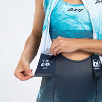 Zoot Sports TRI RACESUITS Women's Ltd Tri Slvs Fz Racesuit - La Plage