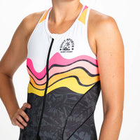 Zoot Sports TRI RACESUITS Women's Ltd Tri Slvs Fz Racesuit - West Coast