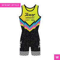 Zoot Sports TRI RACESUITS Women's Sprint Tri Backzip Racesuit - Team Zoot 2024