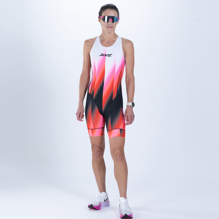 Zoot Sports TRI RACESUITS Women's Sprint Tri Hyperglide Open Back Racesuit - Yo Yo Yo