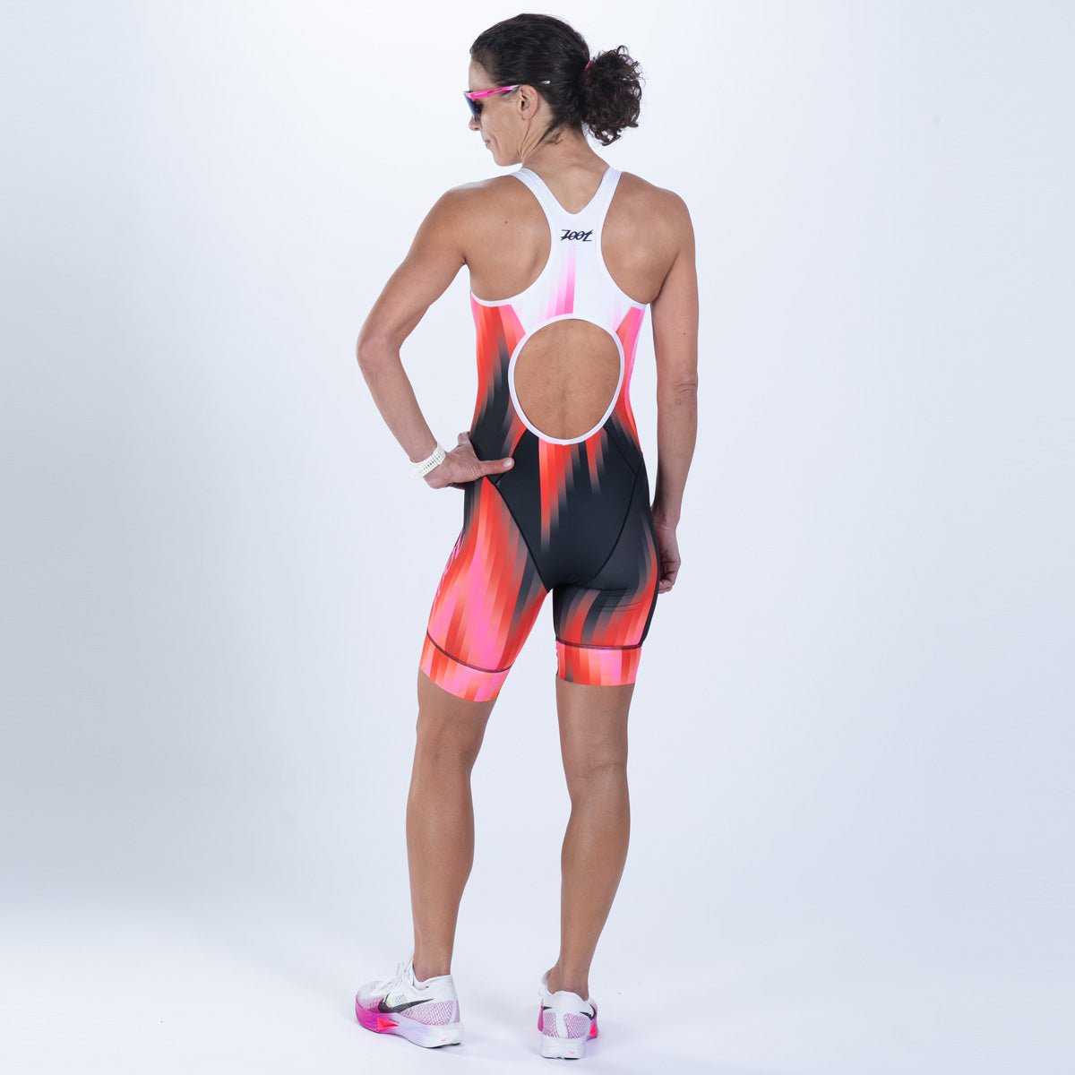 Zoot Sports TRI RACESUITS Women's Sprint Tri Hyperglide Open Back Racesuit - Yo Yo Yo
