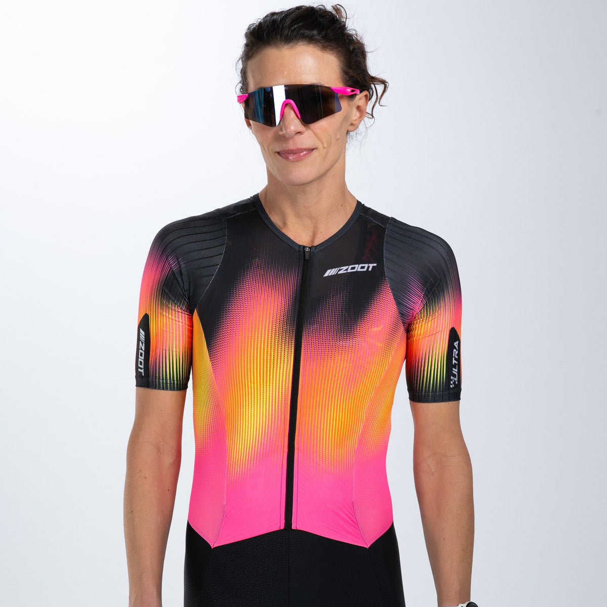 Zoot Sports TRI RACESUITS Women's Ultra Tri P1 Exos Racesuit - Tropical Magic