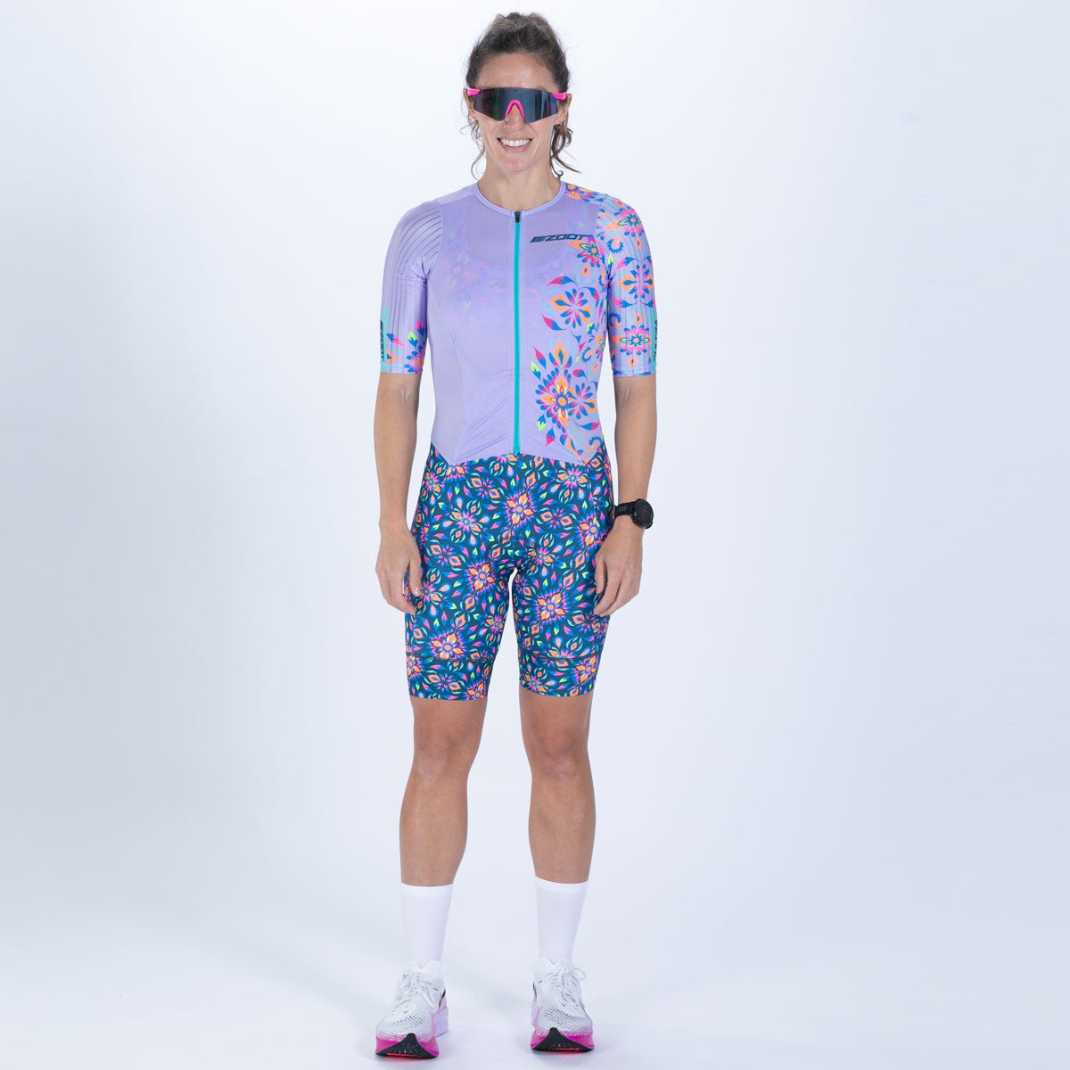 Zoot Sports TRI RACESUITS Women's Ultra Tri P1 Racesuit - Kaleidoscope