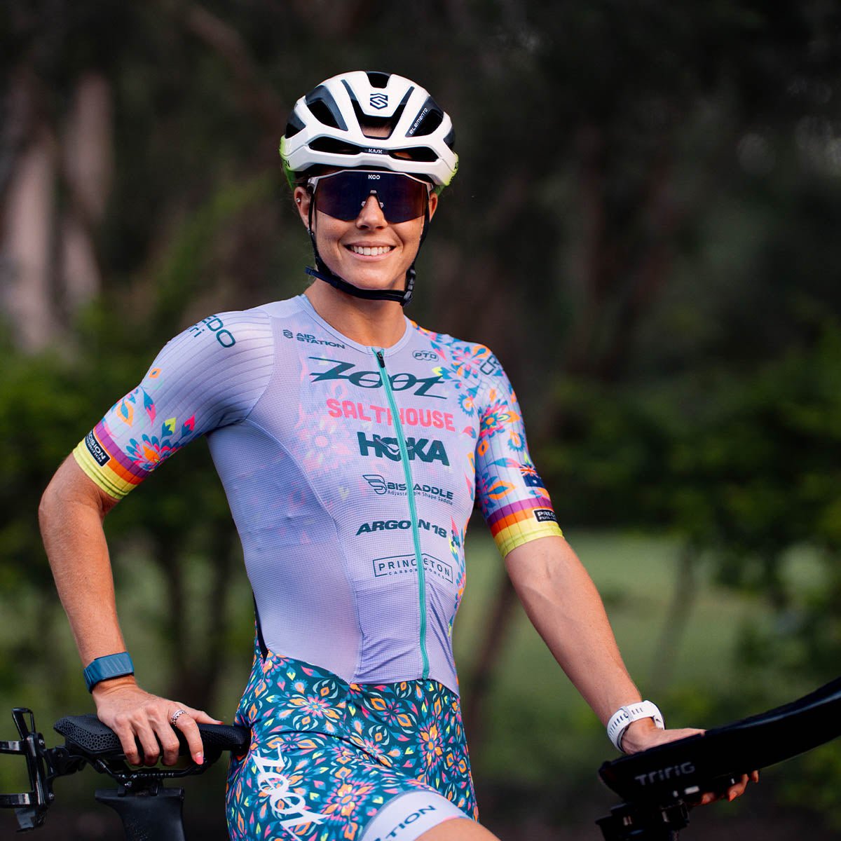 Zoot Sports TRI RACESUITS Women's Ultra Tri P1 Racesuit - Kaleidoscope